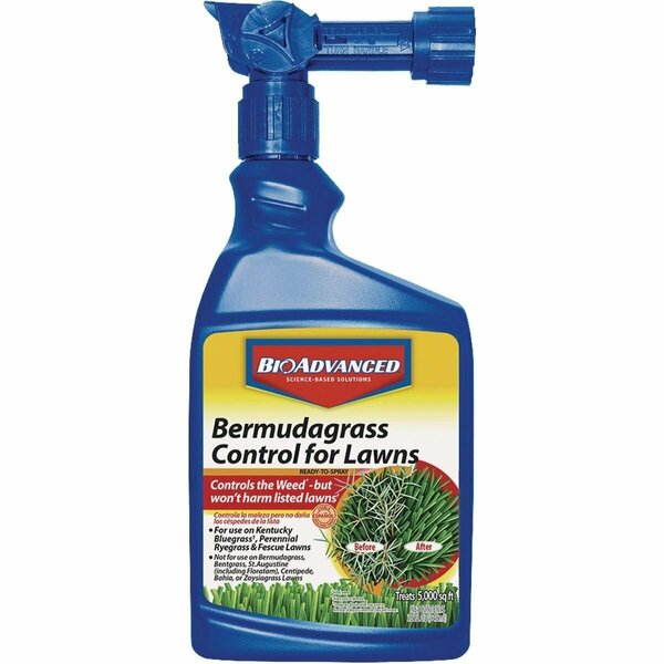 Bioadvanced 32 Oz. Ready To Spray Bermudagrass Control for Lawns Weed Killer 704100B
